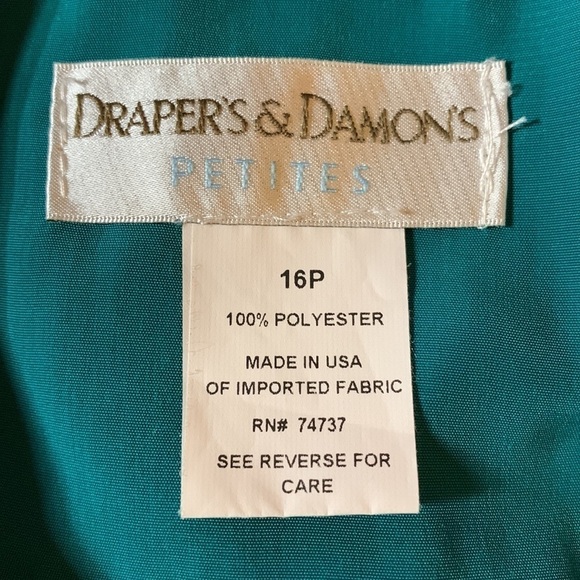 Drapery’s and Damon’s Shirt style MIDI dress Size 16P, very good condition - Picture 4 of 5